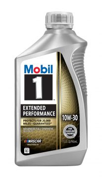 Mobil 1 Extended Performance 10W-30 Motor Oil Quart Bottle