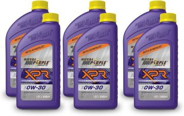 Royal Purple 06010 XPR  Extreme Performance Racing Motor Oil SAE 0W-30 6-Quarts