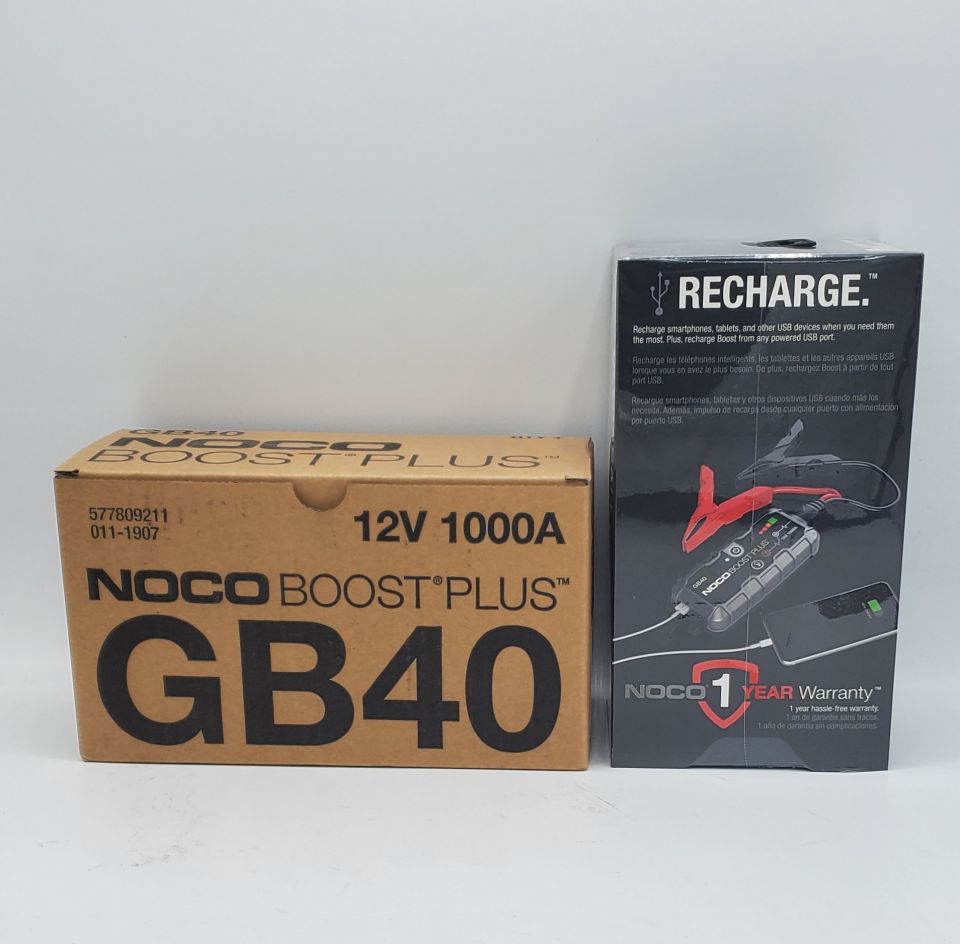 New Mexico Nomad : NOCO Boost Plus GB40 1000 Amp 12-Volt UltraSafe Lithium  Jump Starter Box
