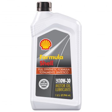 Formula Shell Synthetic 10W-30 Motor Oil Quart Bottles