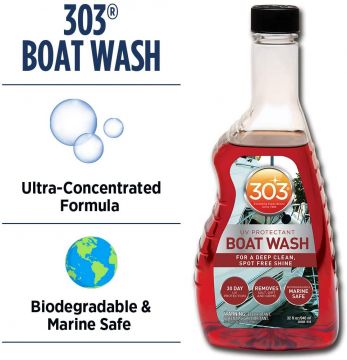303 Marine Boat Wash with UV Protectant 32oz Bottle (30586)