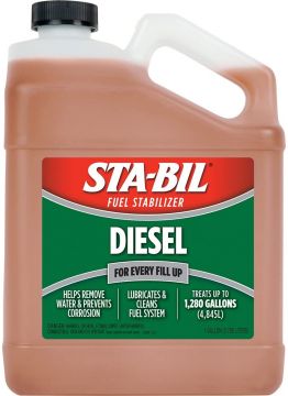 STA-BIL 22255 Diesel Fuel Stabilizer And Performance Improver Gallon Jugs (4 Pack)