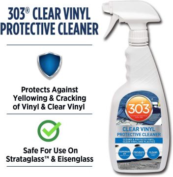 303 Marine Clear Vinyl Protective Cleaner 32oz Spray Bottle(30215)