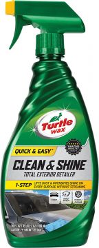 Turtle Wax 50576 Quick & Easy Clean & Shine Total Exterior Detailer (26 oz Bottle)