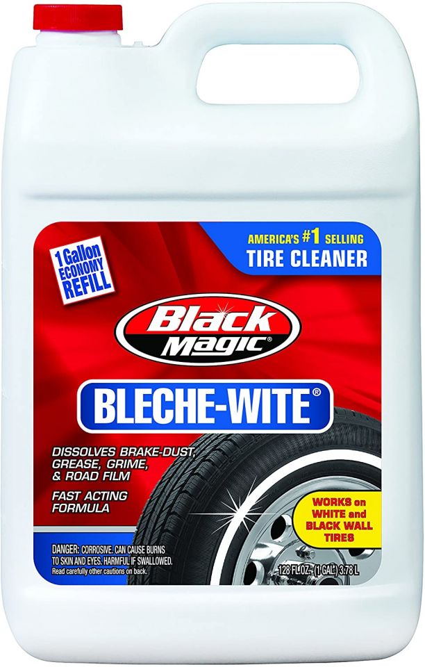 okpetroleum.com: Black Magic Bleche-Wite Tire Cleaner Half Gallon