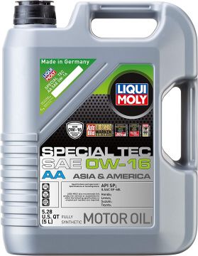 Liqui Moly 20328 Special Tec AA SAE 0W-16 Motor Oil (5 Litre Jug)