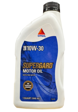 CITGO SUPERGARD Syn Blend Motor Oil SAE 10W30 - 12 Quarts