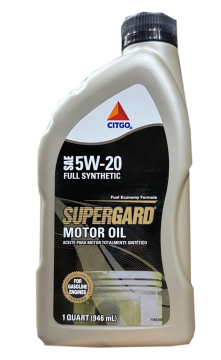 CITGO SUPERGARD Full Synthetic Motor Oil SAE 5W20 - 6 Quarts