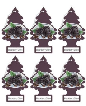 Little Trees Car Air Freshner Blackberry Cove - 6 Pack