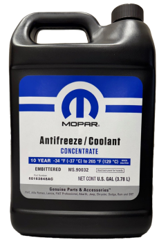 Mopar 68163848AB Engine Coolant Antifreeze 10 Year 150,000 Mile Concentrate