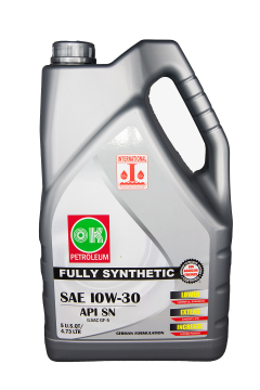 OK Petroleum Full Synthetic Engine Motor Oil 10W-30 - 4x 5 Quarts