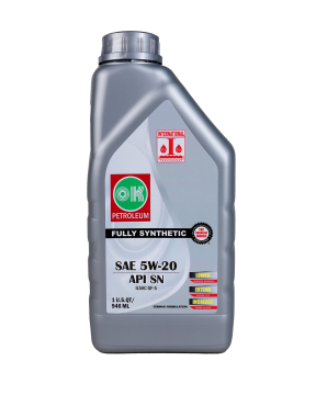 OK Petroleum Full Synthetic Engine Motor Oil 5W-20 - 12 Quarts