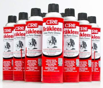 CRC Brakleen Brake Parts Cleaner, 19 Wt Oz - 12 Pack