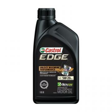 Castrol Edge 5W-20 Advanced Full Synthetic Motor Oil Quart Bottles