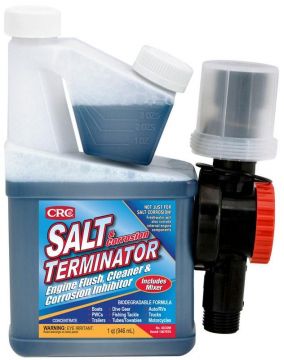 CRC Salt Terminator Engine Flush and Corrosion Inhibitor with Mixer (32 Oz Jug)