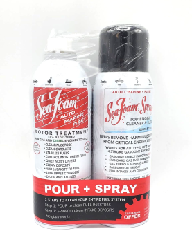 Seafoam Motor Treatment and Top Engine Cleaner Combo Package