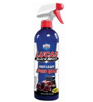 Lucas Oil 10160 Slick Mist Speed Wax 24oz Spray Bottle (12 Pack)