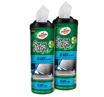 Turtle Wax Spray & Wipe Car Interior Wipes (2 Pack)