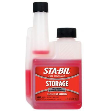 STA-BIL 22208 Storage Fuel Stabilizer Ethanol Blend 8oz Bottle (12 Pack)