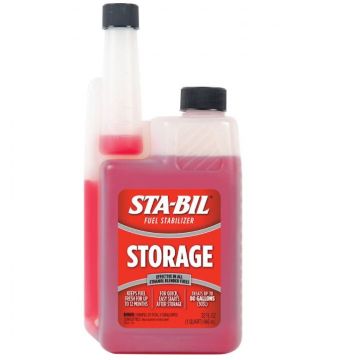 STA-BIL 22214 Storage Fuel Stabilizer Ethanol Blend 32oz Bottles (12 Pack)
