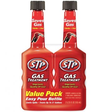 STP Gas Treatment Fuel Intake System Cleaner 5.25oz Bottles (12 Pack)
