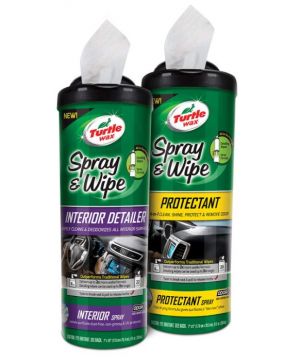 Turtle Wax 53226 Spray & Wipe Interior Detailer & Protectant Variety Pack